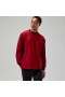  Muškarci Fenham Softshell Crew -Dark Red | Berghaus otporan na vjetar
