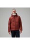  Muška Silksworth jakna s kapuljačom i izolacijom od perja, crvena | Berghaus Insulated