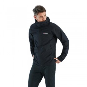  Muška Fellmaster Interactive vodootporna jakna - crna | Berghaus vodootporna