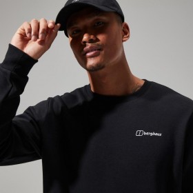 Muškarci Logo Crew Black | Berghaus majice