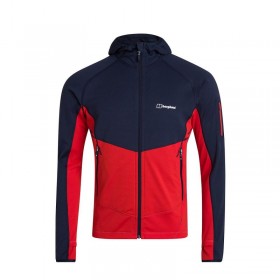  Muška Pravitale Mountain Light 2.0 jakna - crvena / plava | Berghaus flis