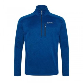  Muškarci Spitzer Half Zip flis -plava | Berghaus runo