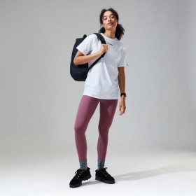 Ženska majica kratkih rukava s motivom Buttermere, bijela | Berghaus majice