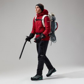  Ženska MTN Seeker MW sintetička majica s kapuljačom - tamnocrvena/crvena | Berghaus lagana