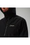  Berghaus Deluge Pro 3.0 vattentät jacka för kvinnor - svart |