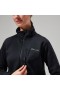  Berghaus Fleece med Halv Dragkedja Dam - Svart