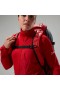 Berghaus Lightweight MTN Arete LB Halv Dragkedja Dam Röd