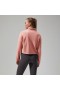 Berghaus Fleecejacka Urban Prism Crop med Halv Dragkedja för Damer - Rosa