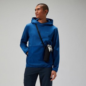 Herr Cullain Hood Pullover -Blå | Berghaus T-shirts