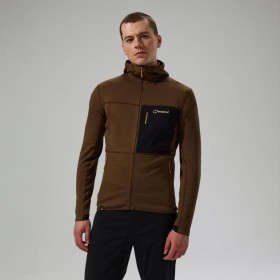 Berghaus Ridge-Hiker Hoodiejacka Herr Brun/Svart