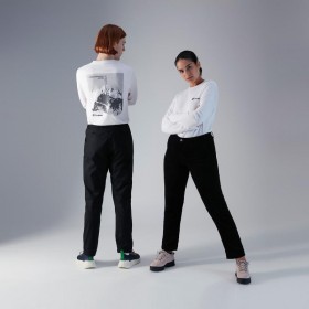  Herr/Dam Kanchenjunga Static Långärmade T-shirts - Vita | Berghaus T-shirts