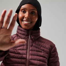  Berghaus Lightweight Nula NH Jacka för kvinnor - Mörklila