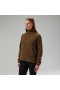  Kadın Hawksker Yarım Fermuarlı Polar - Kahverengi | Berghaus Polar