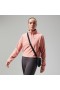 Kadın Urban Prism Kırpılmış Yarım Fermuarlı - Pembe | Berghaus Polar