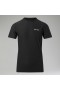 Camiseta técnica para hombre 24/7, cuello redondo súper elástico - Negra | Camisetas Berghaus