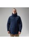  Parka impermeable y aislante Breccan para hombre - Azul | Berghaus Impermeable
