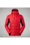  Sudadera con capucha y plumón MTN Seeker MW para hombre - Rojo/Negro | Aislante Berghaus