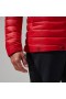  Sudadera con capucha y plumón MTN Seeker MW para hombre - Rojo/Negro | Aislante Berghaus