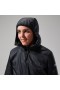  Sudadera con capucha sintética MTN Arete LB para mujer - Negro/Gris | Berghaus Ligera