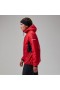  Sudadera con capucha sintética MTN Arete LB para mujer - Rojo/Negro | Berghaus Ligera