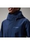  Chaqueta con capucha Swirlhow para mujer - Azul oscuro | Berghaus Impermeable