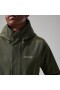  Chaqueta con capucha Swirlhow para mujer - Verde | Berghaus Impermeable