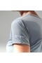  Camiseta técnica Voyager para mujer, súper elástica, cuello redondo - Gris/Gris claro | Camisetas Berghaus