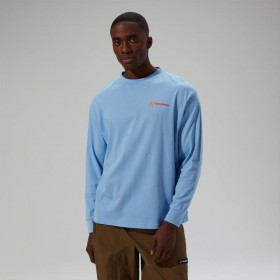  Camiseta de manga larga Mera Peak para hombre/mujer - Azul | Camisetas Berghaus