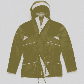  Chaqueta impermeable Trango Gore-Tex para hombre/mujer - Verde/Marrón | Berghaus Impermeable