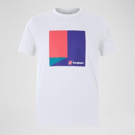  Camiseta tricolor unisex - Blanca | Camisetas Berghaus