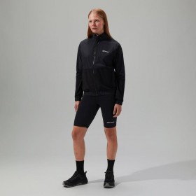  Leggings cortos Berghaus para mujer, negros | Shorts Berghaus