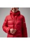  هودي MTN Arete Ultra Down للنساء - أحمر | Berghaus Insulated