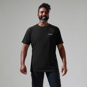 Pánské strečové tričko 24/7 Tech Tee - černé | Trička Berghaus