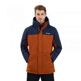  Pánská zateplená bunda Pole 21 - hnědá / modrá | Berghaus Lightweight