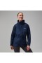  Berghaus Glissade Jakke InterActive til Kvinder - Mørkeblå | Vandtæt