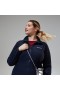  Berghaus Fleece Prism 2.0 Micro Full Zip InterActive til Kvinder - Mørkeblå