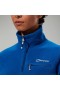 Berghaus Prism 2.0 Micro Polartec Fleece med Halv Lynlås til Kvinder - Blå |