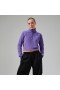  Berghaus URB Prism Cropped Fleece med Halv Lynlås til Kvinder - Lilla |
