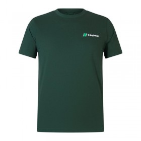  Mænd/Kvinder Extrem Heritage Tee -Mørkegrøn | Berghaus T-shirts