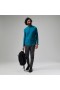  Heren 24/7 Half Zip Tech T-shirt met lange mouwen - Turquoise | Berghaus T-shirts