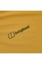  Heren 24/7 Half Zip Tech T-shirt met lange mouwen - Geel | Berghaus T-shirts
