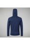 Heren Carnot capuchonjack - donkerblauw | Berghaus fleece