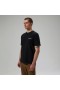  Heren Cheviot Box Logo T-shirt met korte mouwen - Zwart | Berghaus T-shirts