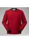  Heren Fenham Softshell Crew - Donkerrood | Berghaus Winddicht