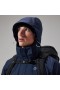  Heren Hillwalker Gemini 3-in-1 jas - donkerblauw | Berghaus lichtgewicht