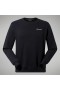 Herenlogo bemanning zwart | Berghaus-sweatshirts