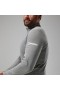  Heren MTN Guide Long Sleeve Half Zip - Grijs/Zwart | Berghaus Baselayers