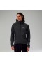  Heren Pravitale Mountain 2.0 Fleecejack met capuchon - Donkergrijs/Zwart | Berghaus Fleece