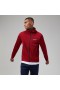 Heren Pravitale MTN 2.0 jack met capuchon - donkerrood/rood | Berghaus-fleece