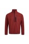  Heren Stainton 2.0 halve ritssluiting -donkerrood | Berghaus-fleece